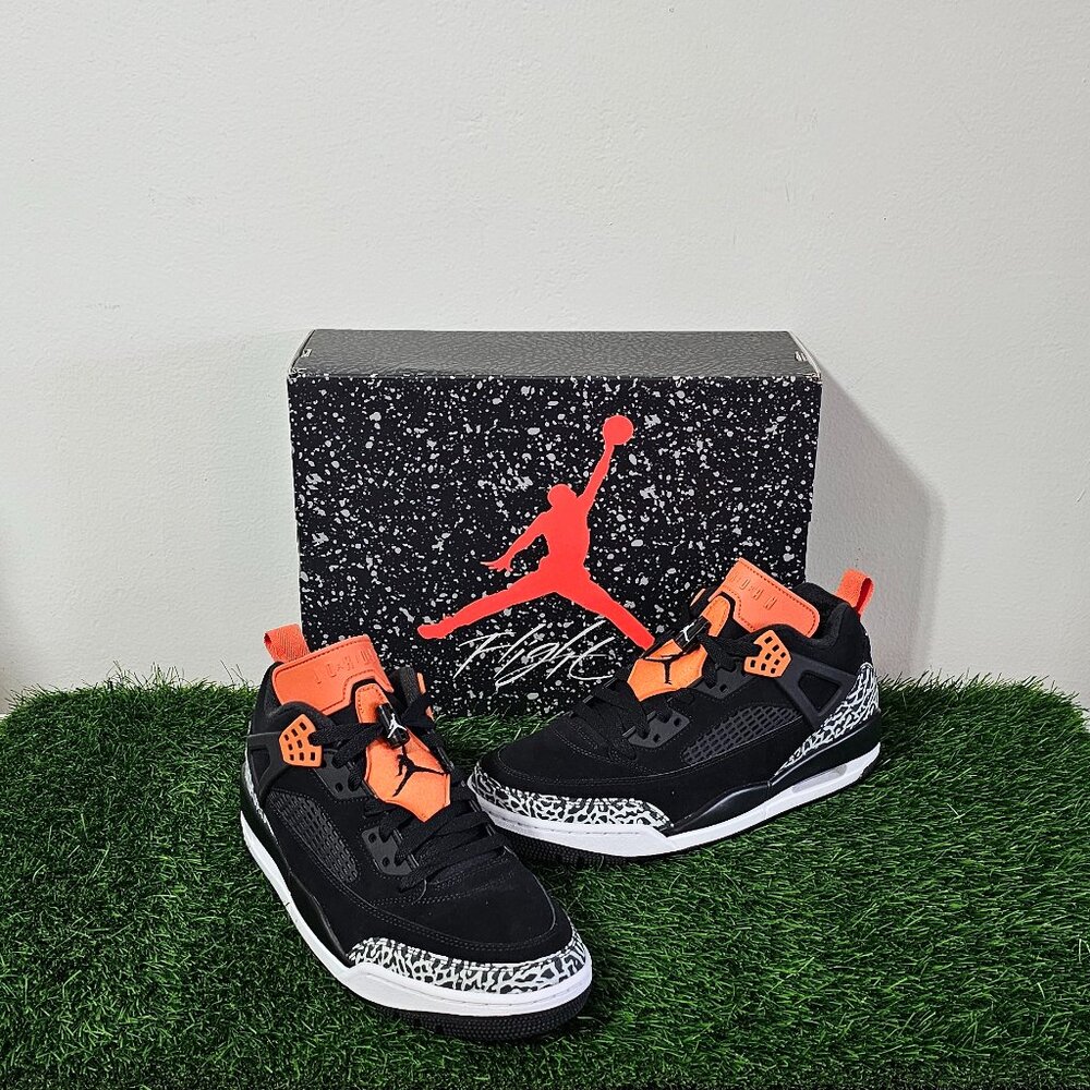 Jordan Spizike Low - Black/Starfish/White - Men's Size 9 - FQ1759 008